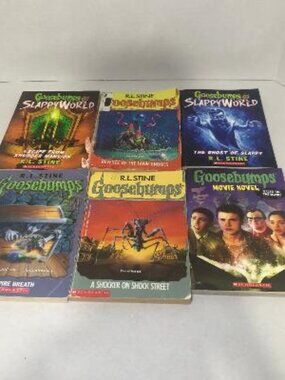 Goosebumps R.L. Stine Paperback Books Lot of 6
